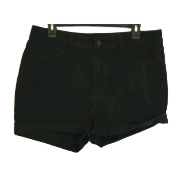 Old Navy Womens High Rise Wow HR Short Black Jack Jean Shorts Size 14 3" Plus Sz - Picture 1 of 12